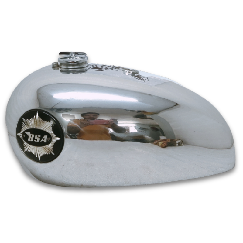 Gas Tank For 1960's BSA 499cc DBD32 DBD34 Gold Star Chrome