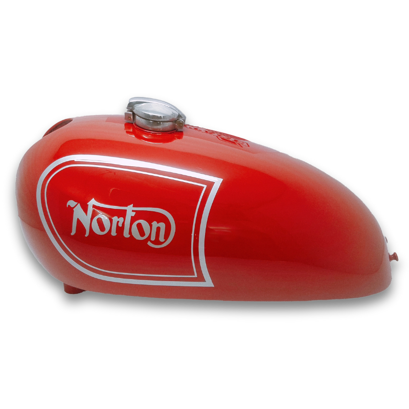 Gas Tank For Norton P11 N15 1960's Red with Cap