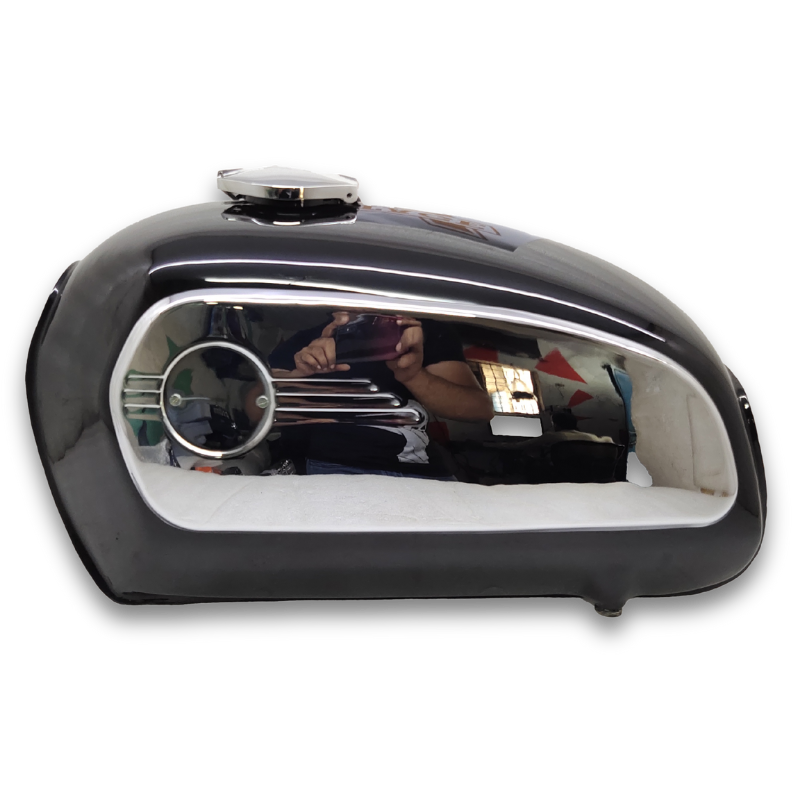 Gas Tank For Bmw R75/5 1970's Toaster Black with Panels