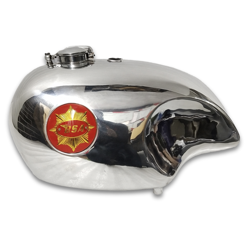 Gas Tank For Bsa A10 Rocket Gold Star Chromed with badge
