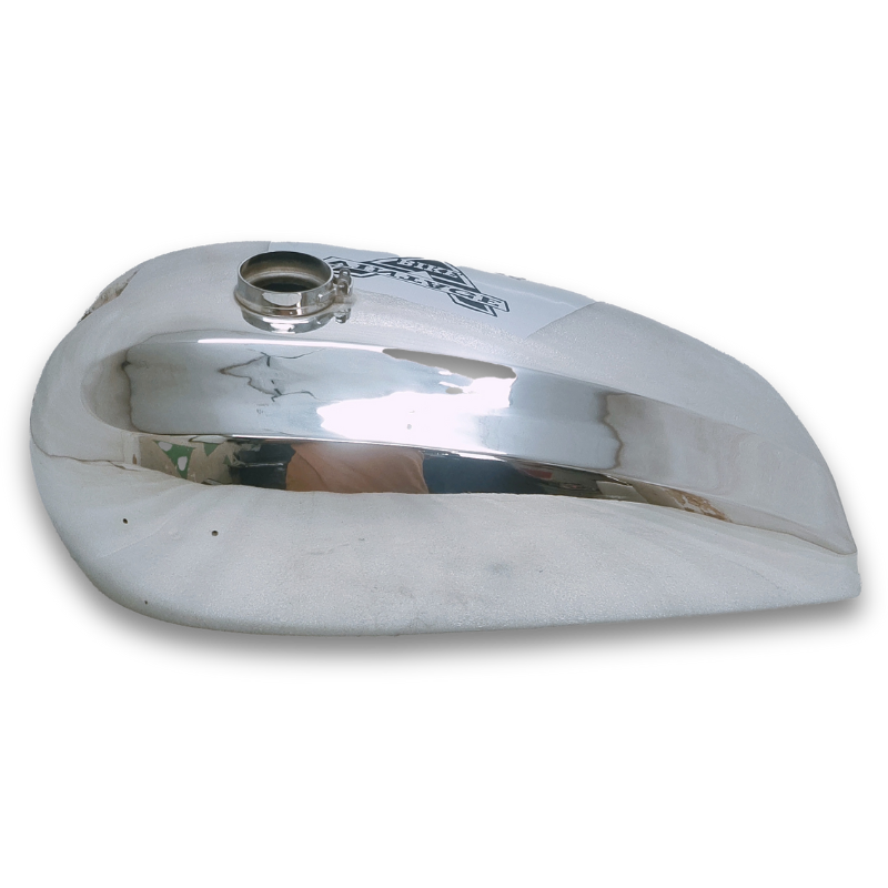 Gas Tank For Norton Dominator Model 88 99 Wideline 1950's Chrome