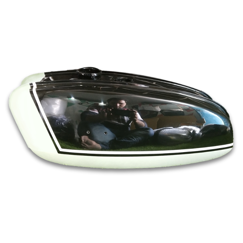 Gas Tank For Bsa A65 Thunderbolt Lightning 1970's Black