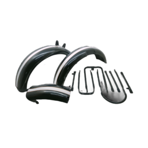 Mud Guard Set For Bsa M20 M21 Black