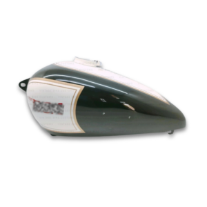 Gas Tank For BSA 1940's M20 496cc 1 cyl Civil Model Black and White