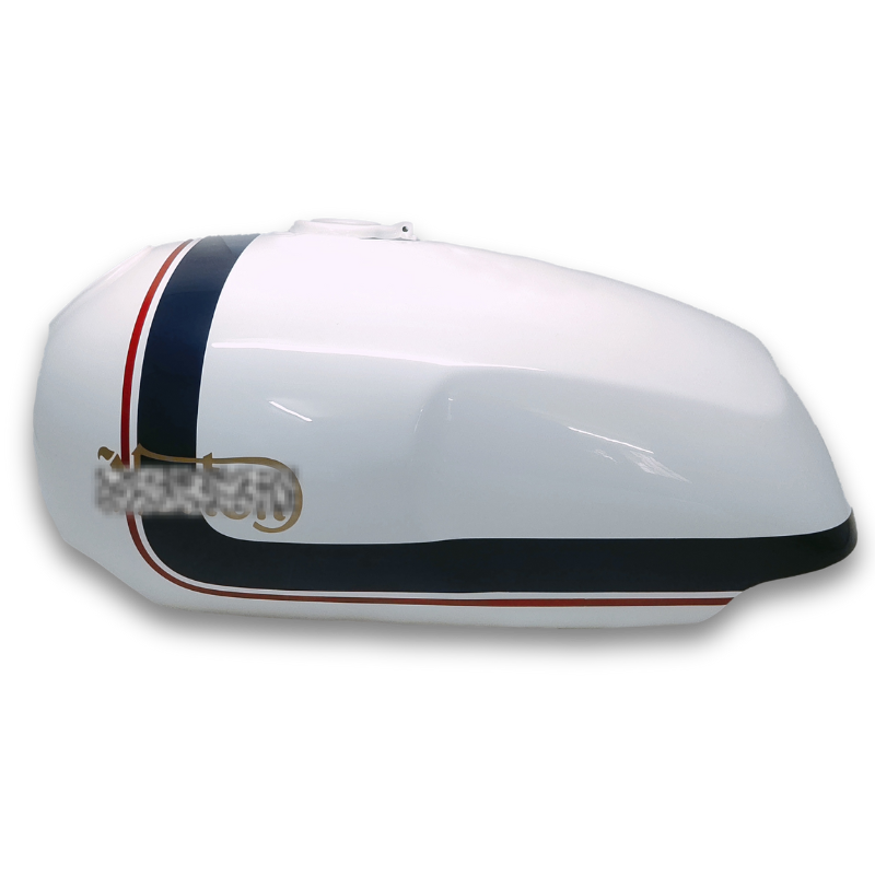 Gas Tank For Norton Commando 750 850 White