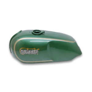 Gas Tank For Norton Commando 750 850 Green with Gold Stripe