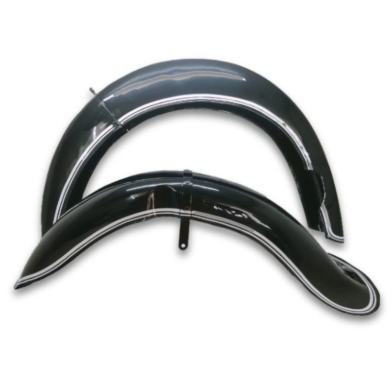 Mud Guard Set For BMW 1940's R71 745cc 2cyl Black