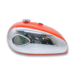 Gas Tank For BSA 1960's Super Rocket A7 A10 Red and Chrome