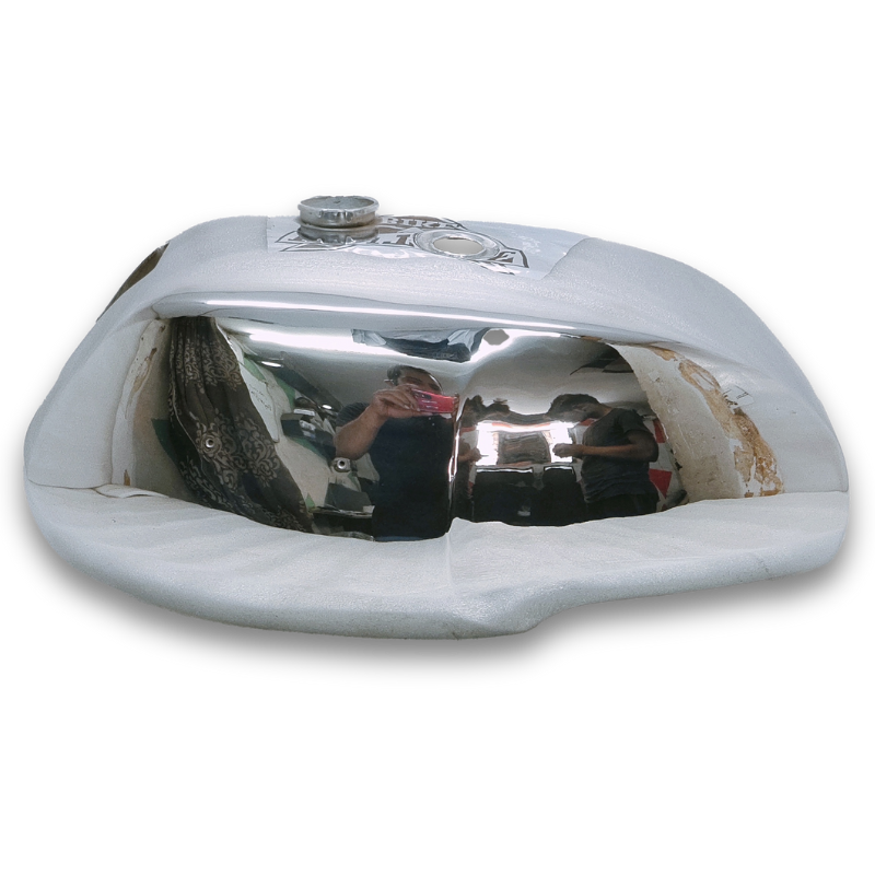 Gas Tank For Triumph T140 Bonneville 1970's UK Version Chrome