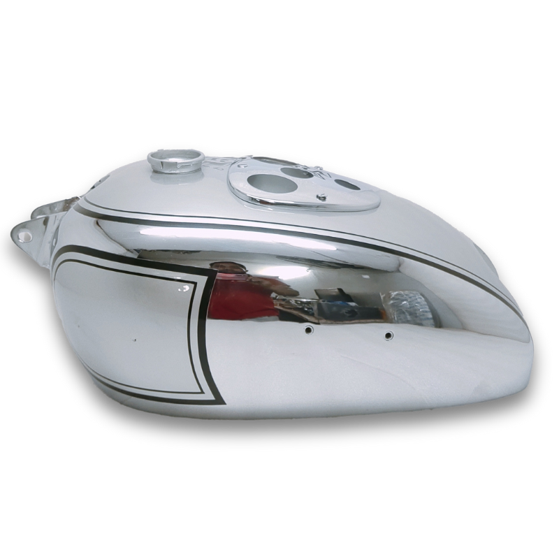Gas Tank For BSA 1930's M24 500cc Chrome and Silver