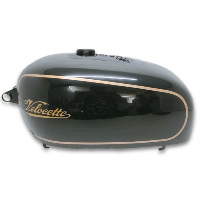 Gas Tank For Velocette 1960's Thruxton 500cc Black