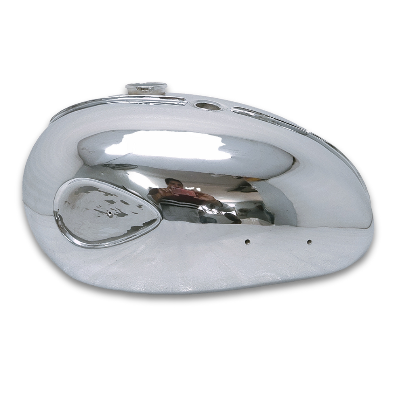 Gas Tank For 1960's BSA A65L Thunder Bolt Lighting Chrome