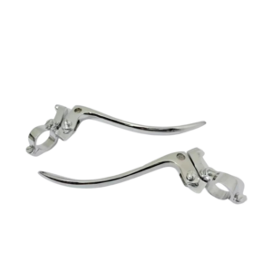 Fits Triumph Vintage BSA Ariel Brake & Clutch Lever Set Chrome Plated 7/8"