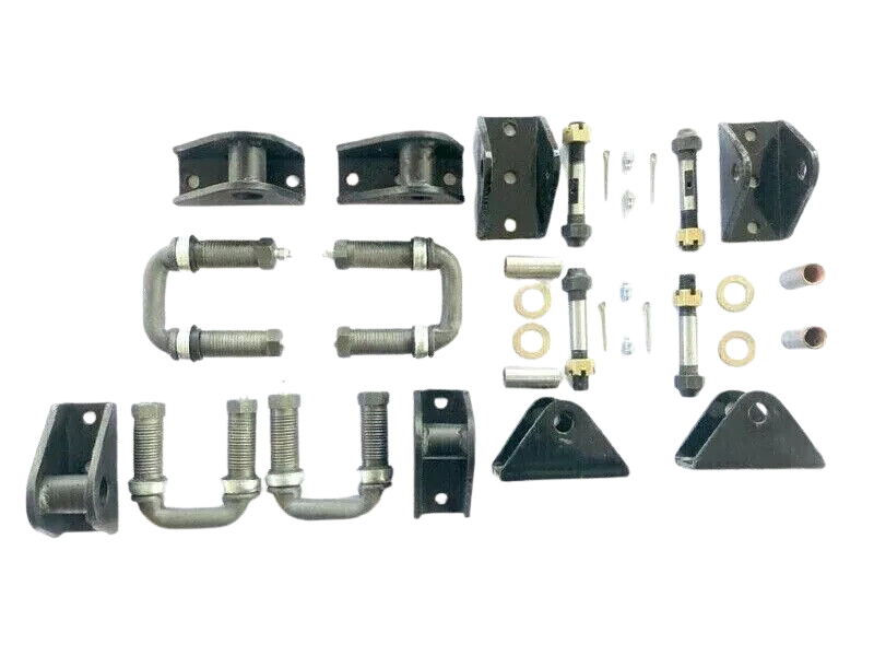 Fits Willys Jeep MB GPW CJ 2A 3B M38A Truck U Shackle Complete Suspension Kit