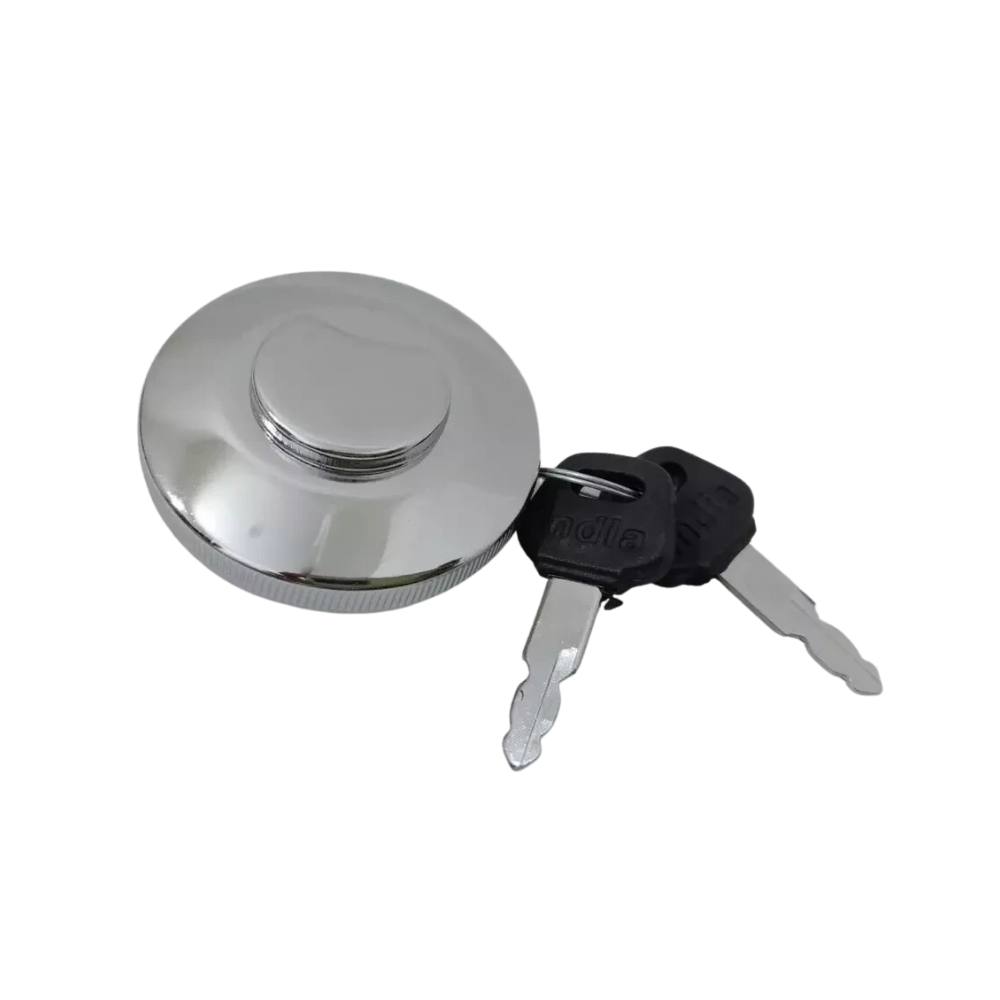 Fits Suzuki Samurai Sierra SJ410 413 LJ Drover Chrome Fuel Tank Cap+Lock