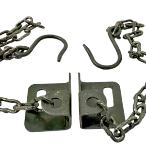 Fits Willys Jeep CJ3B Tail Gate Chain set Pair