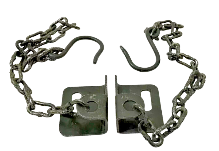 Fits Willys Jeep CJ3B Tail Gate Chain set Pair