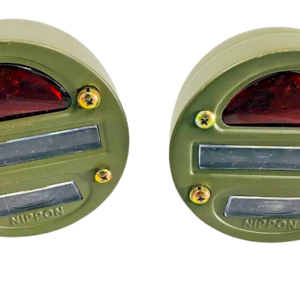 Fits Willys MB Ford GPW Jeep Truck Military Cat Eye Rear Tail Light 4'' (Pair)