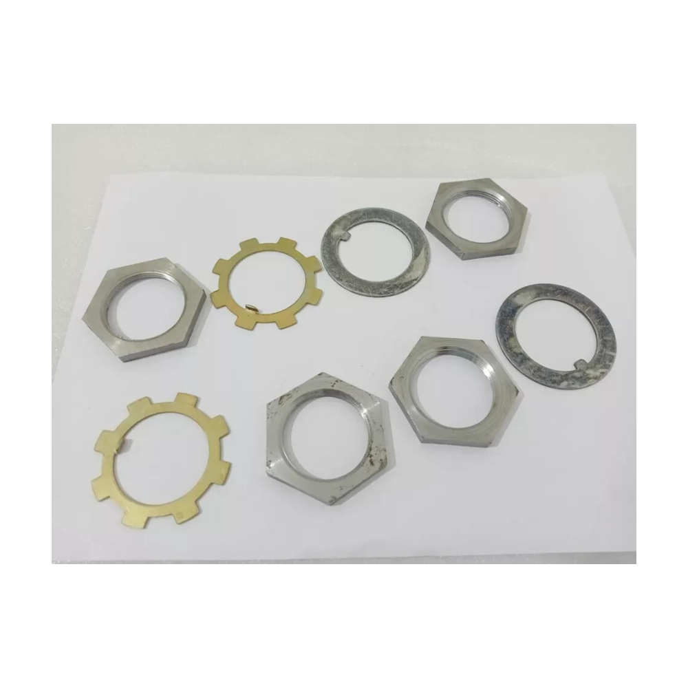 FITS SUZUKI SAMURAI 85'-95' AXLE HUB SPINDLE NUT, LOCK WASHER, THRUST WASHER