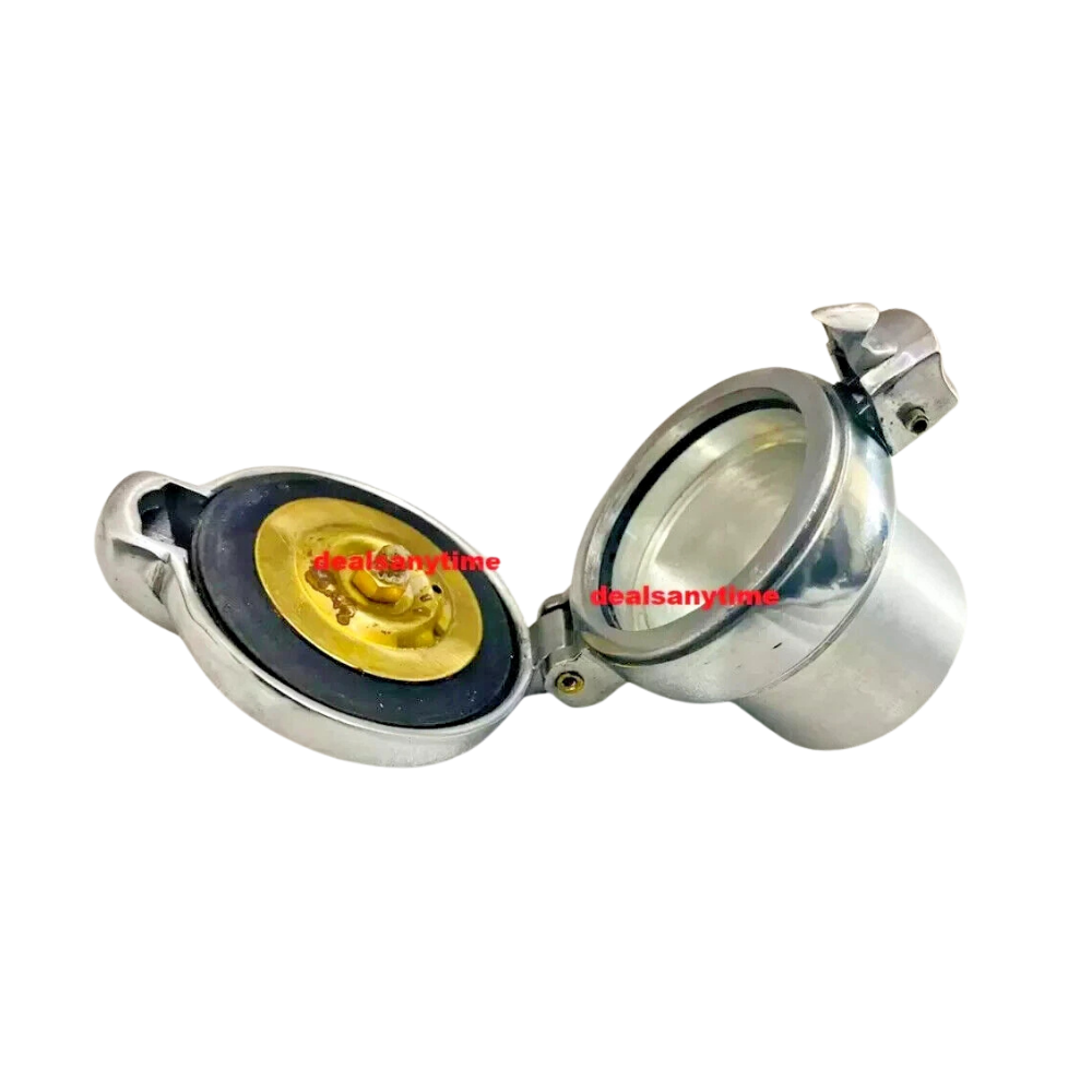 Fits BSA Monza Alloy Flip Up Fuel Gas Petrol Tank Cap 2" With ALUMINUM Neck
