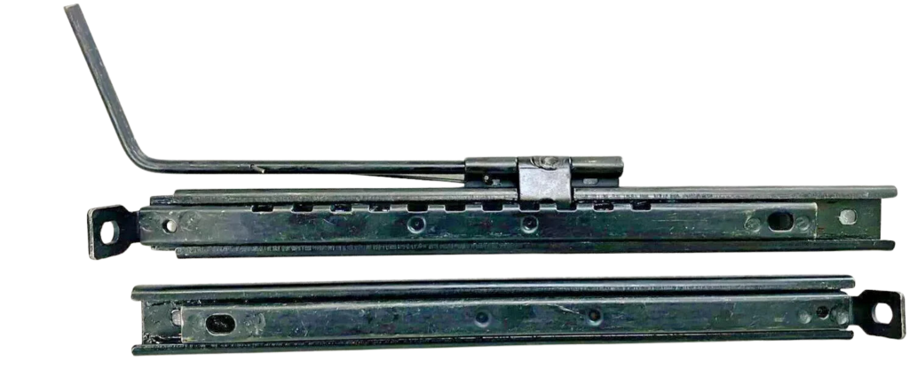 Fits Willys Jeep CJ3B Tail Gate Chain Cover Pair