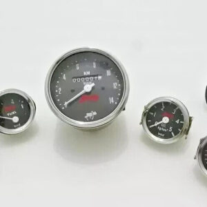 Fits Willys Jeep Speedometer With Mechanical Temp Gauge Set