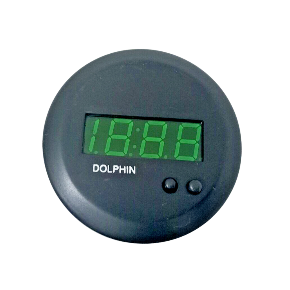 Fits Suzuki Samurai SJ410 SJ413 Sierra Round Dashboard Digital Clock Watch