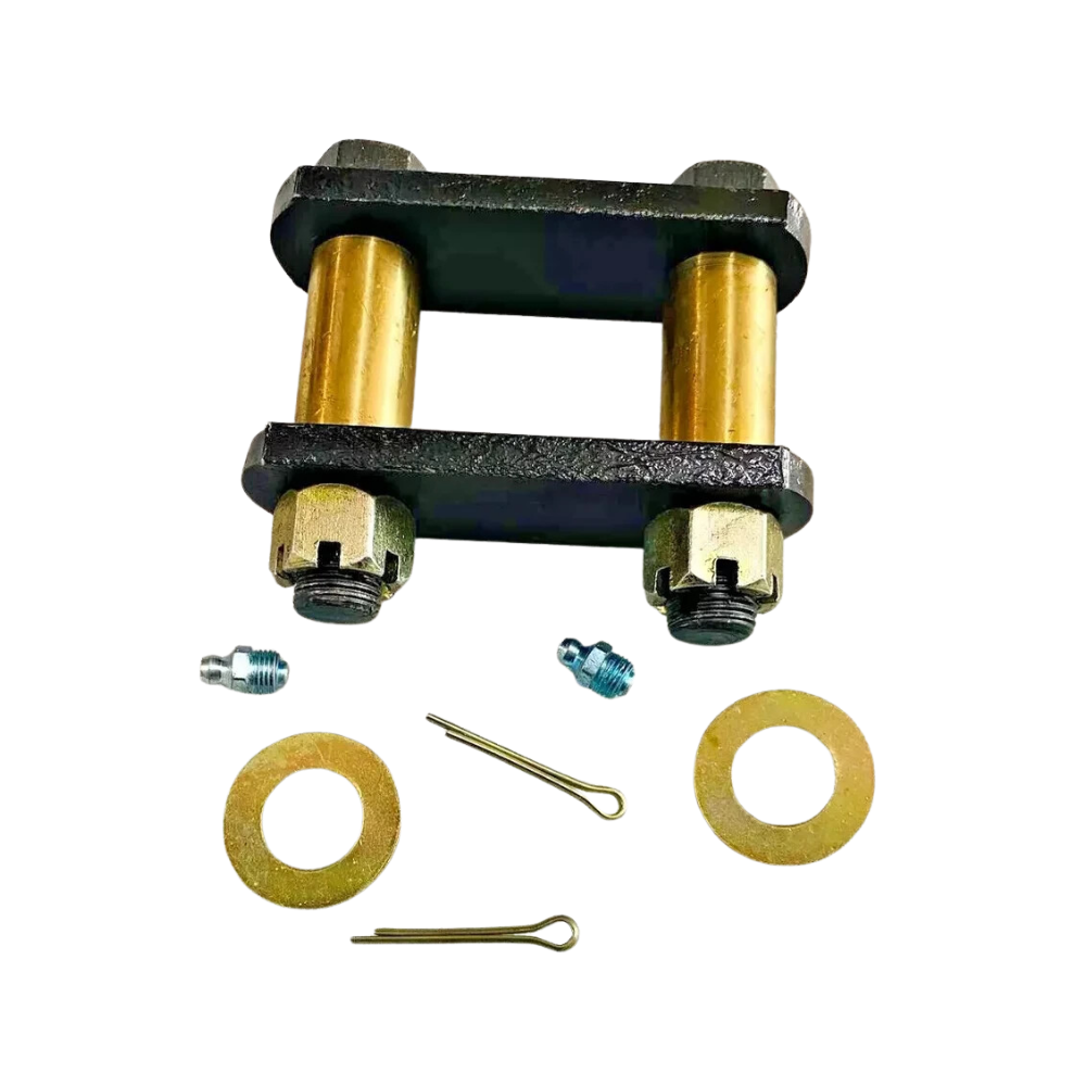 Fits Willys Cj Ford Jeep Complete Heavy Duty Front Leaf Spring Shackle Kit