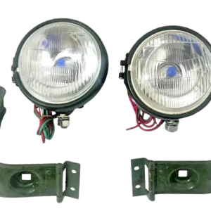 FITS Willys Jeep MB Ford GPW Headlight Light with Bracket Pair Left & Right
