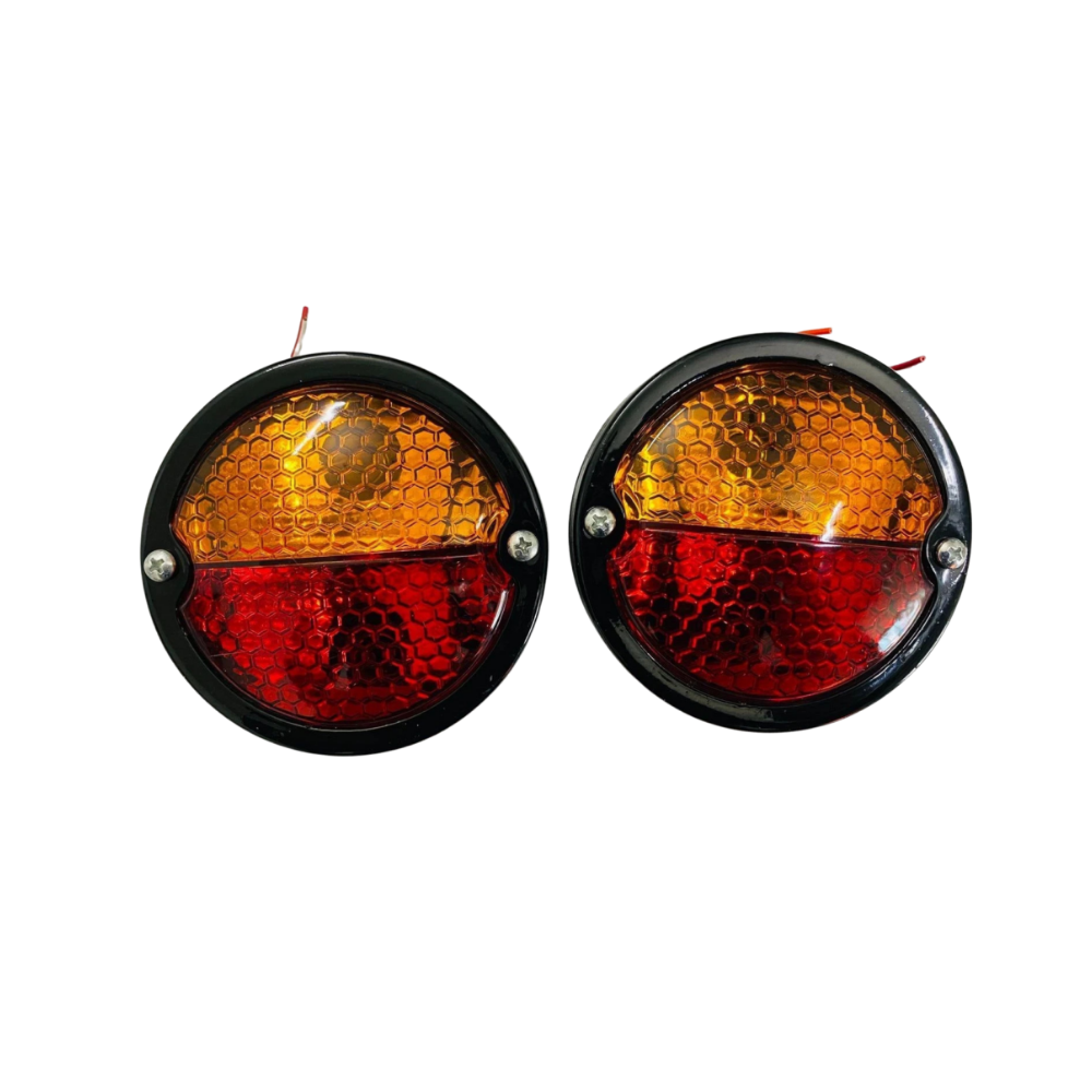 FITS Massey Tractor Jeep Willys Rear Tail Brake Light Pair