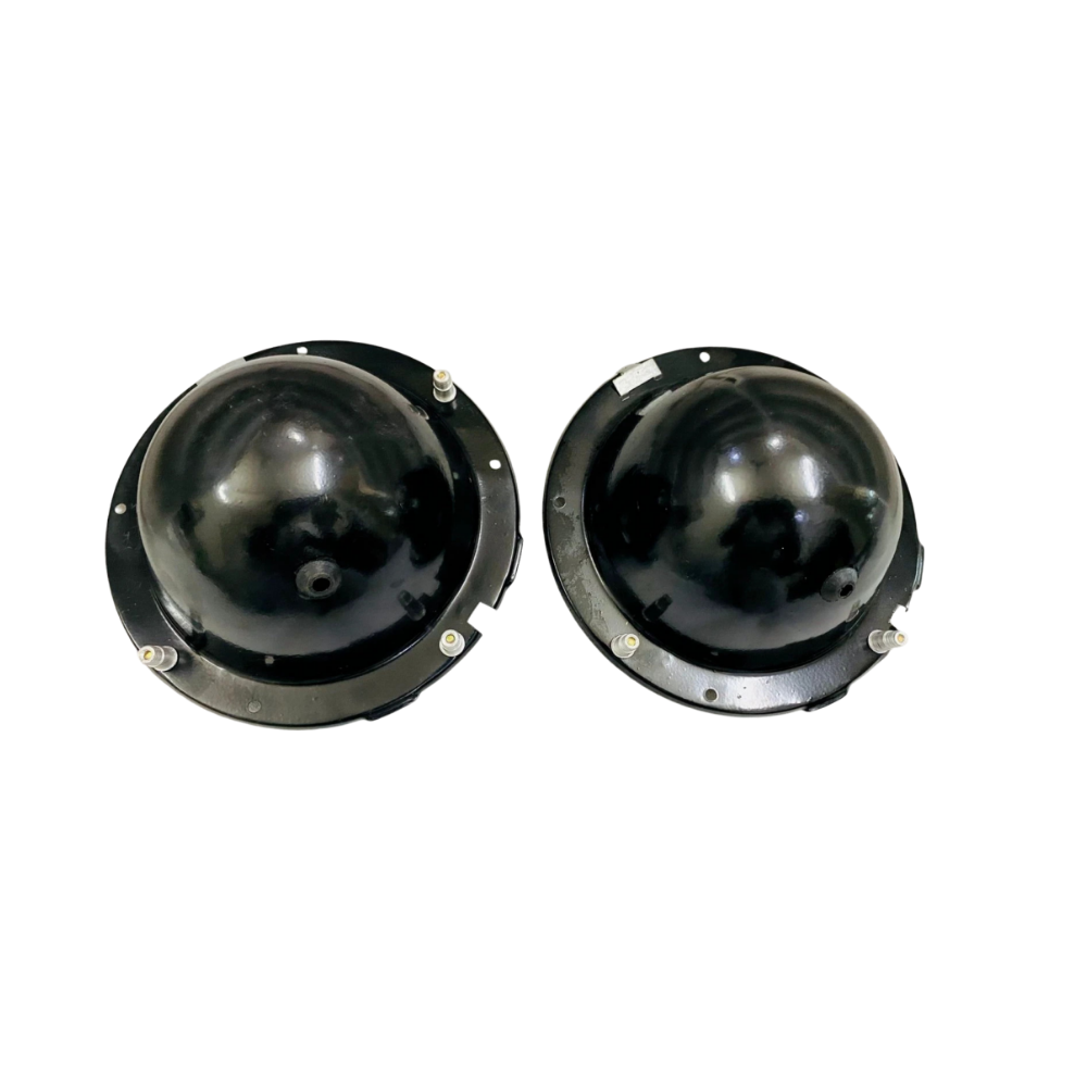 FITS WILLYS 46-53 CJ-2A CJ-3A JEEPS HEADLIGHT HOLDING BUCKET SET PAIR