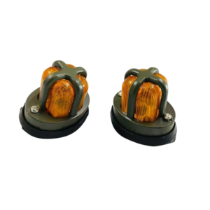 FITS JEEPS WILLY FORD MB GPW CJ2A CJ3B CJ3B PARKING LIGHT PAIR WITH GRILL