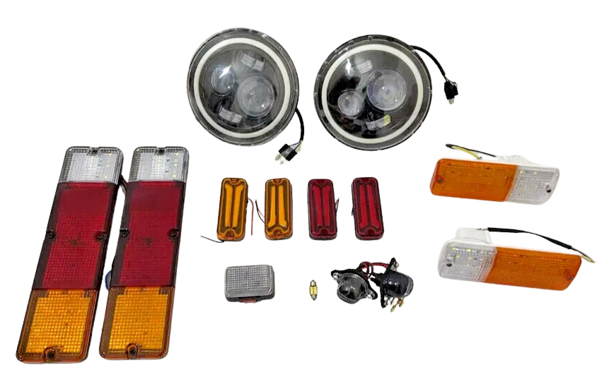 SUZUKI SAMURAI SIERRA JIMNY COMPLETE LED LIGHT SET With LED HEADLIGHT TAIL LIGHT