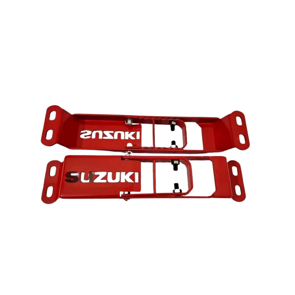 Fits Suzuki Samurai Sierra Gypsy Door Hinge Step Foot Peg Metal Foldable Red