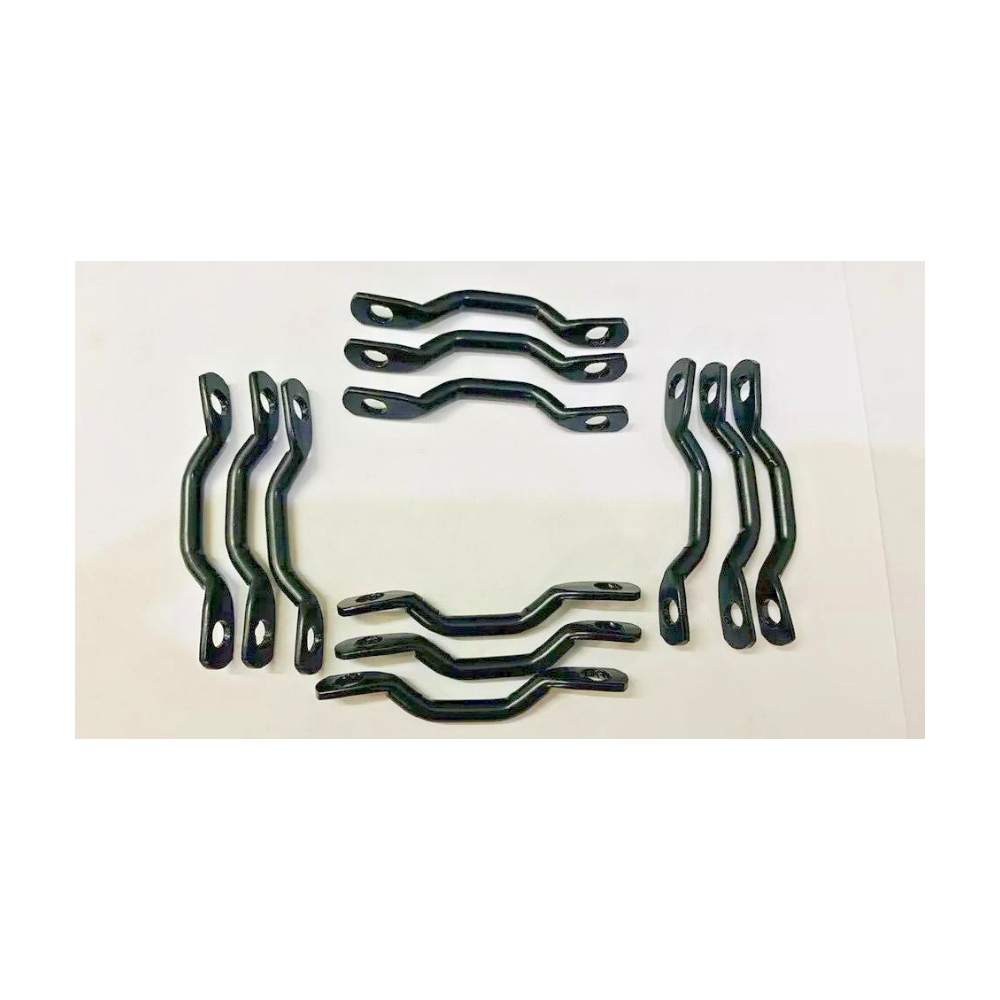Fits Jeep Willys Ford Tie Down Loops Door Loops Steel Made 12 Pcs