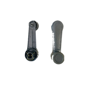 FITS SUZUKI SAMURAI 80-95 DOOR WINDOW HANDLES PAIR GREY METAL