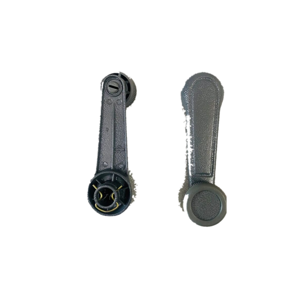 FITS SUZUKI SAMURAI 80-95 DOOR WINDOW HANDLES PAIR GREY METAL