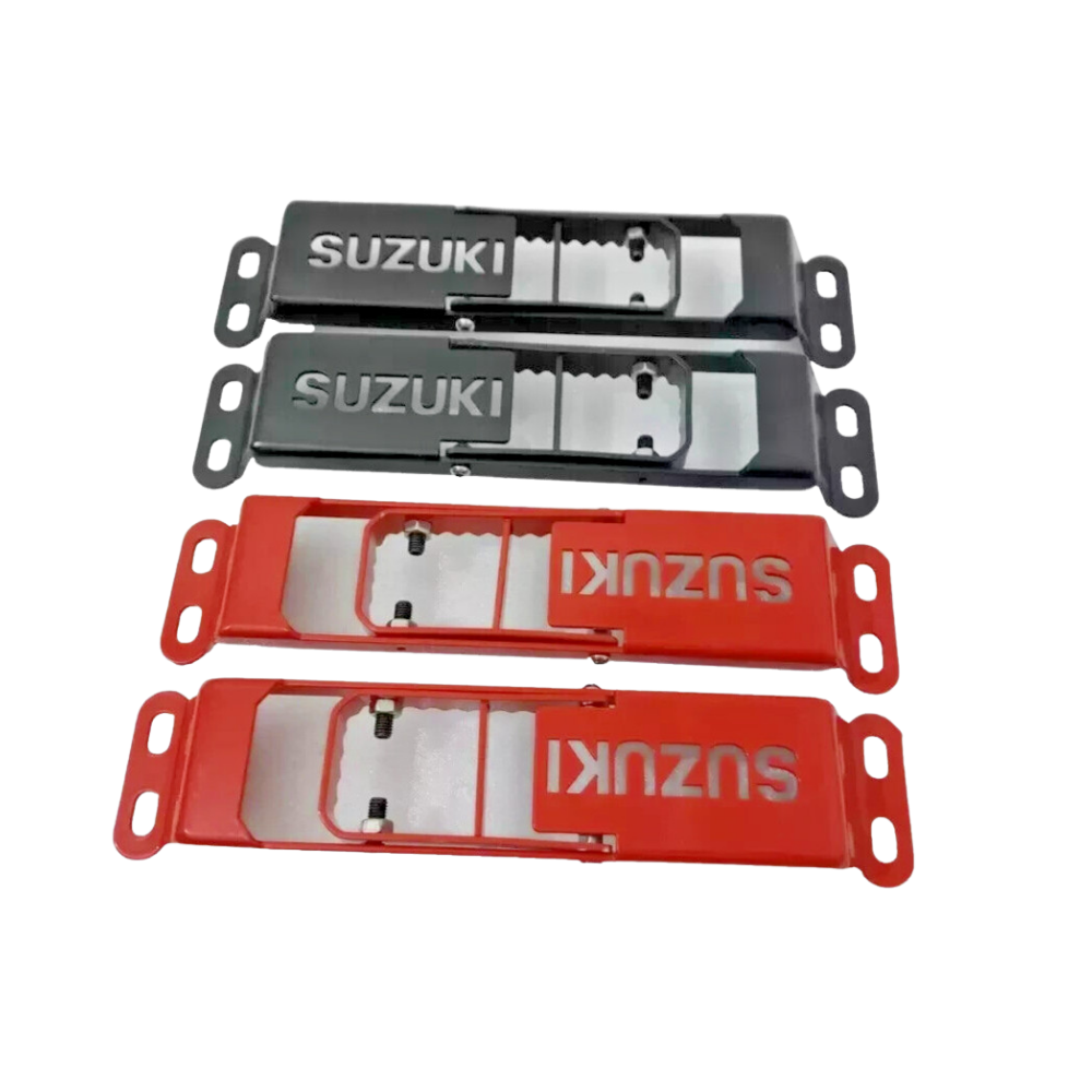Fits Suzuki Samurai Sierra Gypsy Door Hinge Step Foot Peg Metal Foldable 2 Set