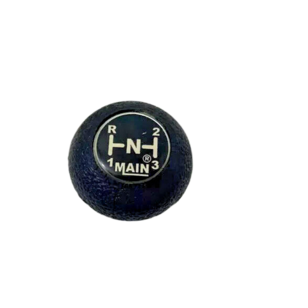 Gear Shift Shifter Knob Black 7MM Fits Willys CJ Jeeps 3 Speed Models