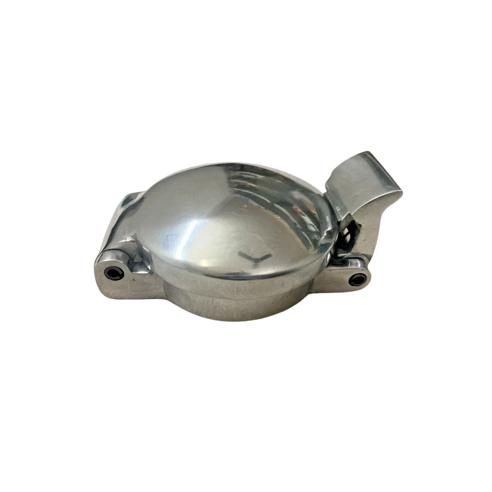 FITS Flip Up Gas Petrol Fuel Filler Monza Cap Alloy 3" Inch Threaded Neck