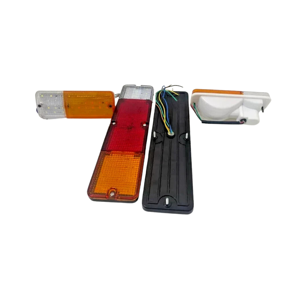 Fits Suzuki Samurai SJ410 SJ413 Gypsy LED Tail Lights + Front Bumper Light