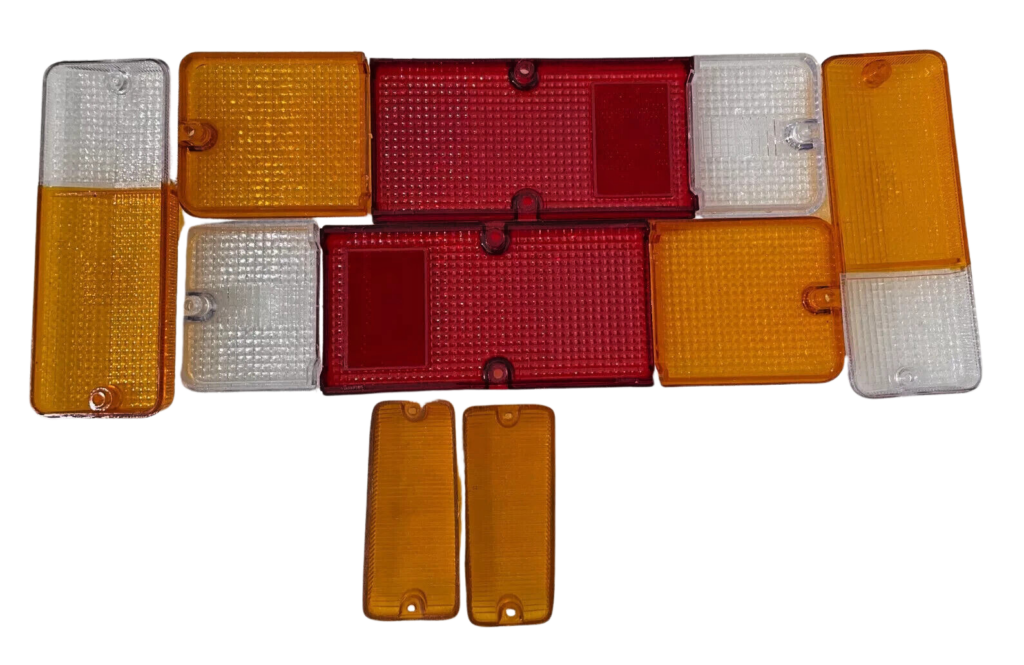 SUZUKI SAMURAI 85'-95' COMPLETE LENS SET BRAKE LIGHT, TURN, SIDE MARKER LENSE