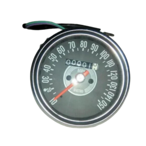 FITS BSA TRIUMPH SMITH Replica SPEEDOMETER 150 MPH BLACK