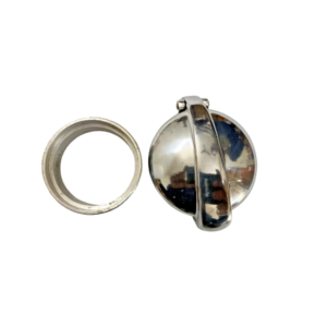 Petrol Tank Fuel Flip Cap 3" With Filler Neck Cafe Racer Monza Ajs BSA /Fit
