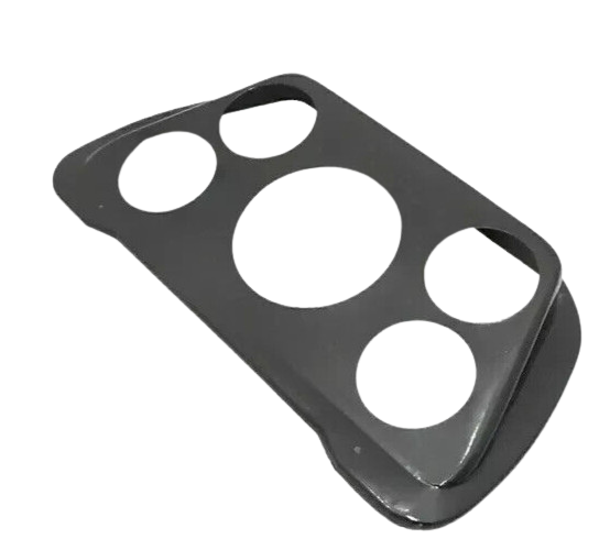 Fits Willys Jeep Speedometer Mounting Plate Black