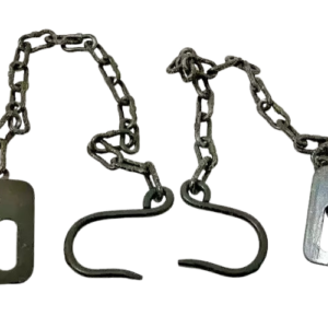 FITS Willys Jeep CJ3B Tail Gate Chain set