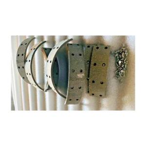 Fits WILLYS JEEP BRAKE SHOE 8" LEATHER PAD LINING KIT WITH RIVETS