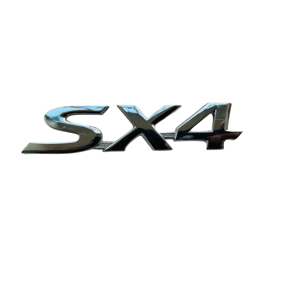 2006-2013 Suzuki SX4 Emblem Badge Decal Trunk Rear Chrome