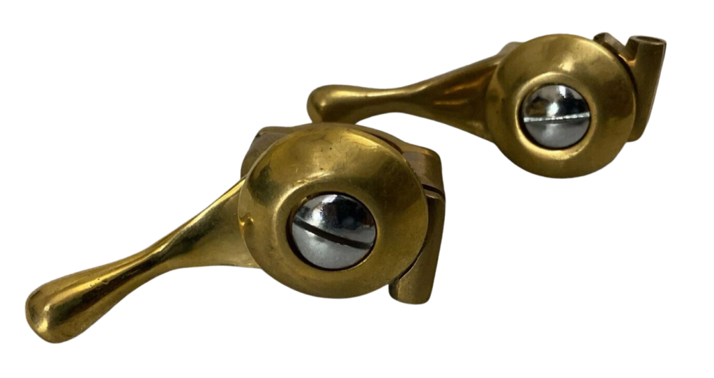 Suitable For RE, Triumph 7/8'' Handlebar RH & LH Ball End Choke Lever Brass
