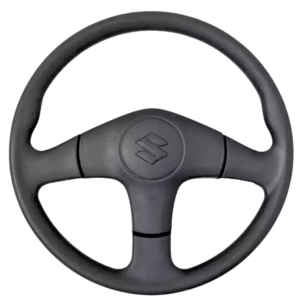 Suzuki Samurai SJ410 SJ413 Jimny Steering Wheel With Horn Button Black Color